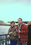 My mom and me in Annecy, France